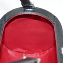 BVLGARI Logo Mania Cylindrical Hand Bag Canvas Black Auth 101268-21