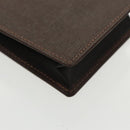 BURBERRY Pouch Leather Brown Auth 101274-15