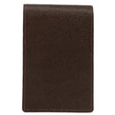 BURBERRY Pouch Leather Brown Auth 101274-2
