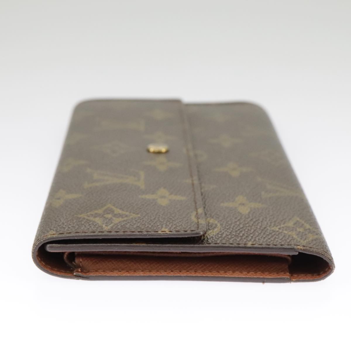 LOUIS VUITTON Monogram Portefeuille International Wallet M61217 LV Auth 101280