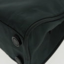 PRADA Hand Bag Nylon Green Silver Auth 101284-11