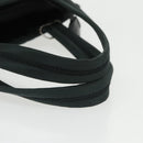 PRADA Hand Bag Nylon Green Silver Auth 101284-7