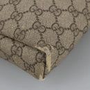 GUCCI GG Supreme Shoulder Bag PVC Beige 223666 Auth 101285-10