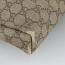 GUCCI GG Supreme Shoulder Bag PVC Beige 223666 Auth 101285-16