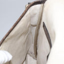 GUCCI GG Supreme Shoulder Bag PVC Beige 223666 Auth 101285-19