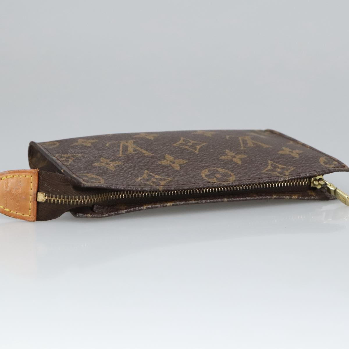 LOUIS VUITTON Monogram Bucket PM Accessory Pouch LV Auth 101294