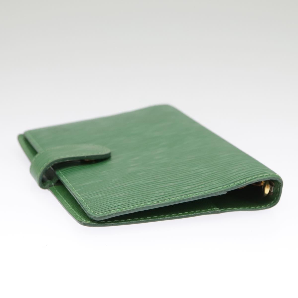 LOUIS VUITTON Epi Agenda PM Day Planner Cover Green R20054 LV Auth 101296