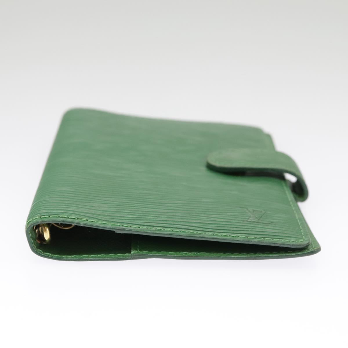 LOUIS VUITTON Epi Agenda PM Day Planner Cover Green R20054 LV Auth 101296