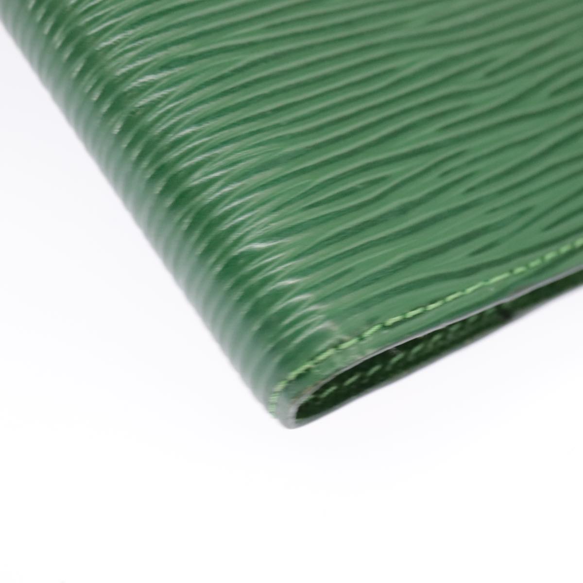 LOUIS VUITTON Epi Agenda PM Day Planner Cover Green R20054 LV Auth 101296