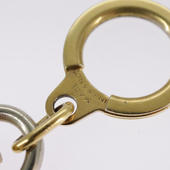 LOUIS VUITTON Anneau Cles Key Holder metal Gold Tone LV Auth 101300
