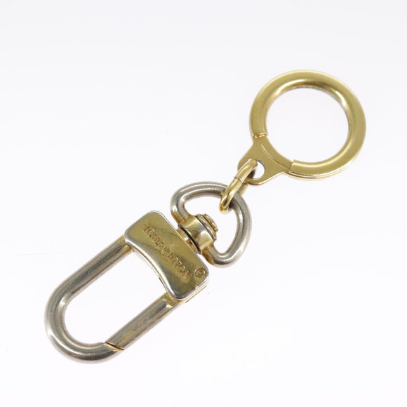 LOUIS VUITTON Anneau Cles Key Holder metal Gold Tone LV Auth 101300