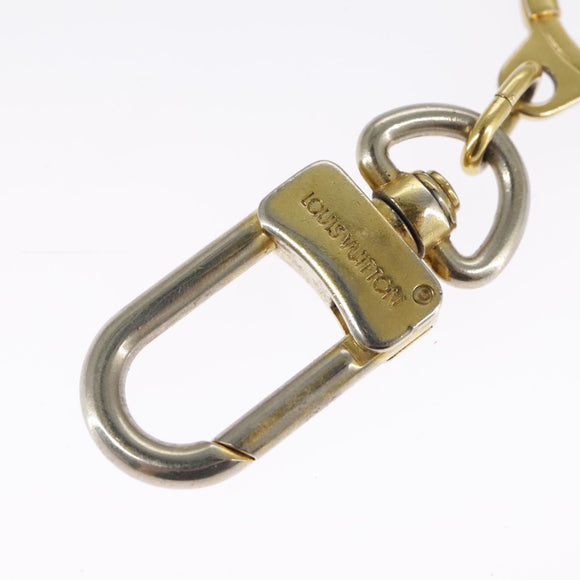 LOUIS VUITTON Anneau Cles Key Holder metal Gold Tone LV Auth 101300