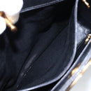 CHANEL Matelasse Hand Bag Caviar Skin Black CC Auth 101307A-22