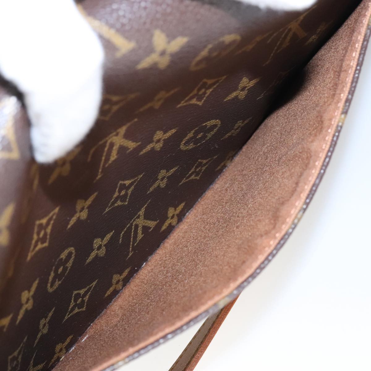 LOUIS VUITTON Monogram Sologne Shoulder Bag M42250 LV Auth 101310A