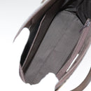 BURBERRY Nova Check Hand Bag Canvas Leather Beige Auth 101313-11