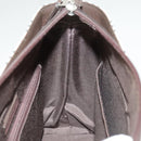 BURBERRY Nova Check Hand Bag Canvas Leather Beige Auth 101313-21