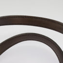 BURBERRY Nova Check Hand Bag Canvas Leather Beige Auth 101313-8