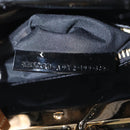 FENDI Pecan Peek A Boo Regular Hand Bag Mouton 2way Black Brown Auth 101314SV-11