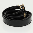 FENDI Pecan Peek A Boo Regular Hand Bag Mouton 2way Black Brown Auth 101314SV-32