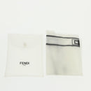 FENDI Pecan Peek A Boo Regular Hand Bag Mouton 2way Black Brown Auth 101314SV-34