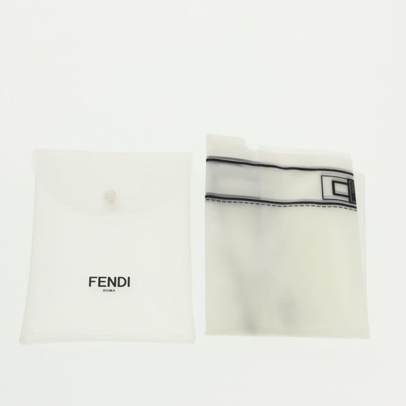 FENDI Pecan Peek A Boo Regular Hand Bag Mouton 2way Black Brown Auth 101314SV