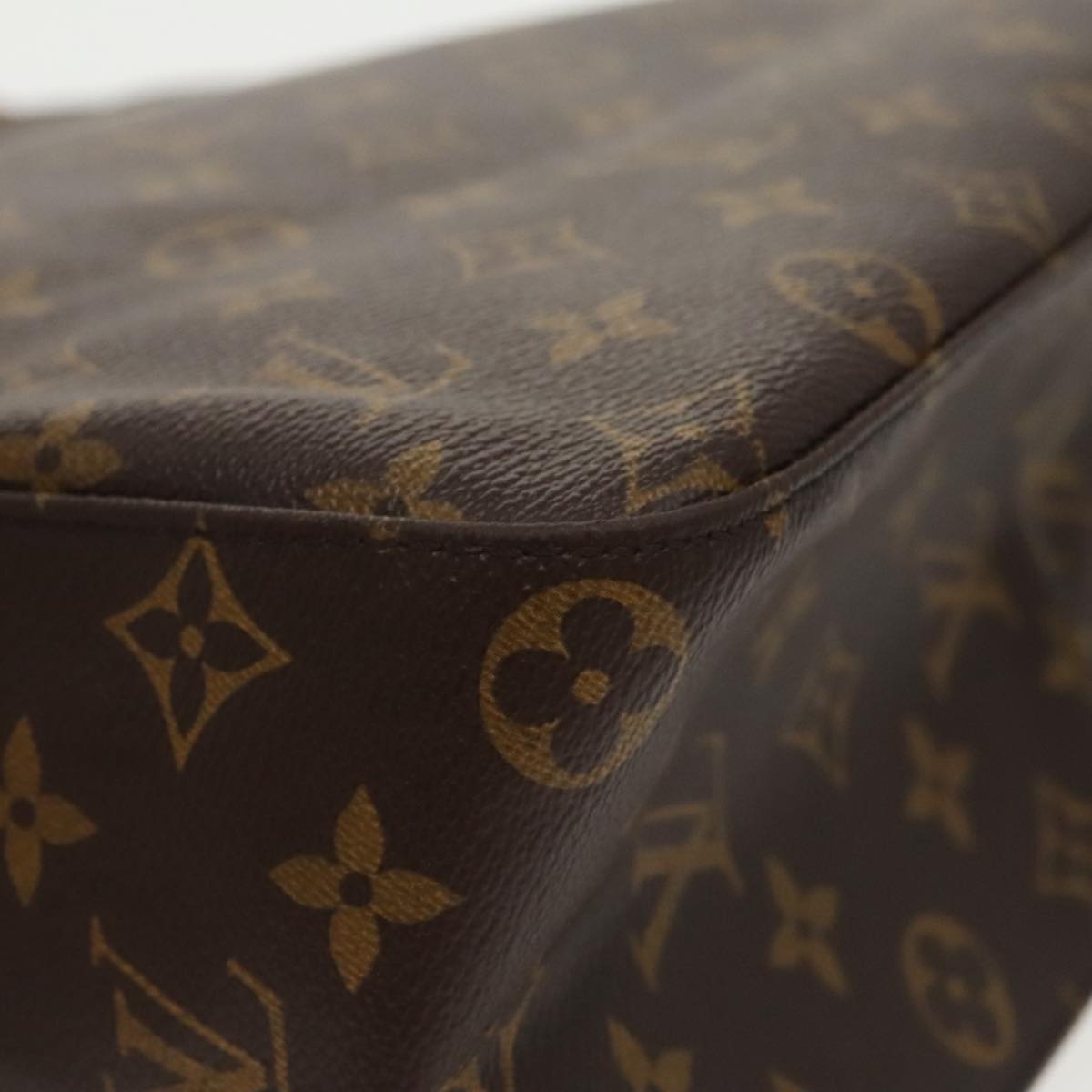 LOUIS VUITTON Monogram Looping GM Shoulder Bag M51145 LV Auth 101316A