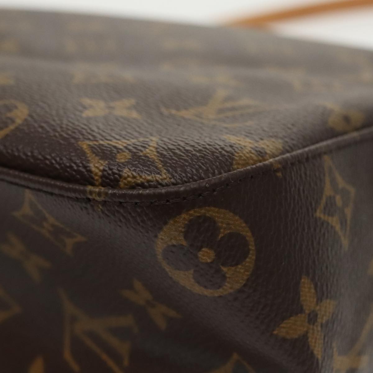 LOUIS VUITTON Monogram Looping GM Shoulder Bag M51145 LV Auth 101316A