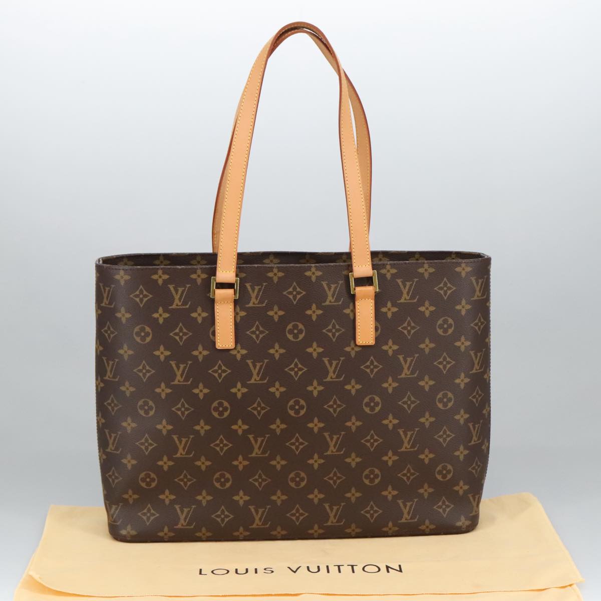 LOUIS VUITTON Monogram Luco Tote Bag M51155 LV Auth 101319SA