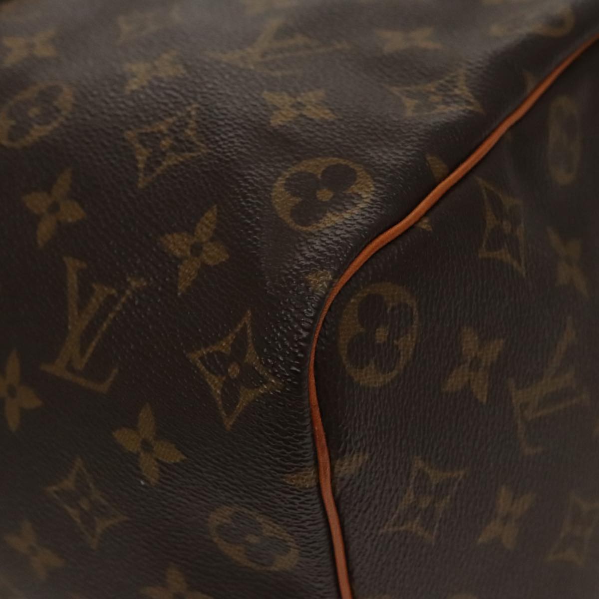 LOUIS VUITTON Monogram Speedy 35 Hand Bag M41524 LV Auth 101321