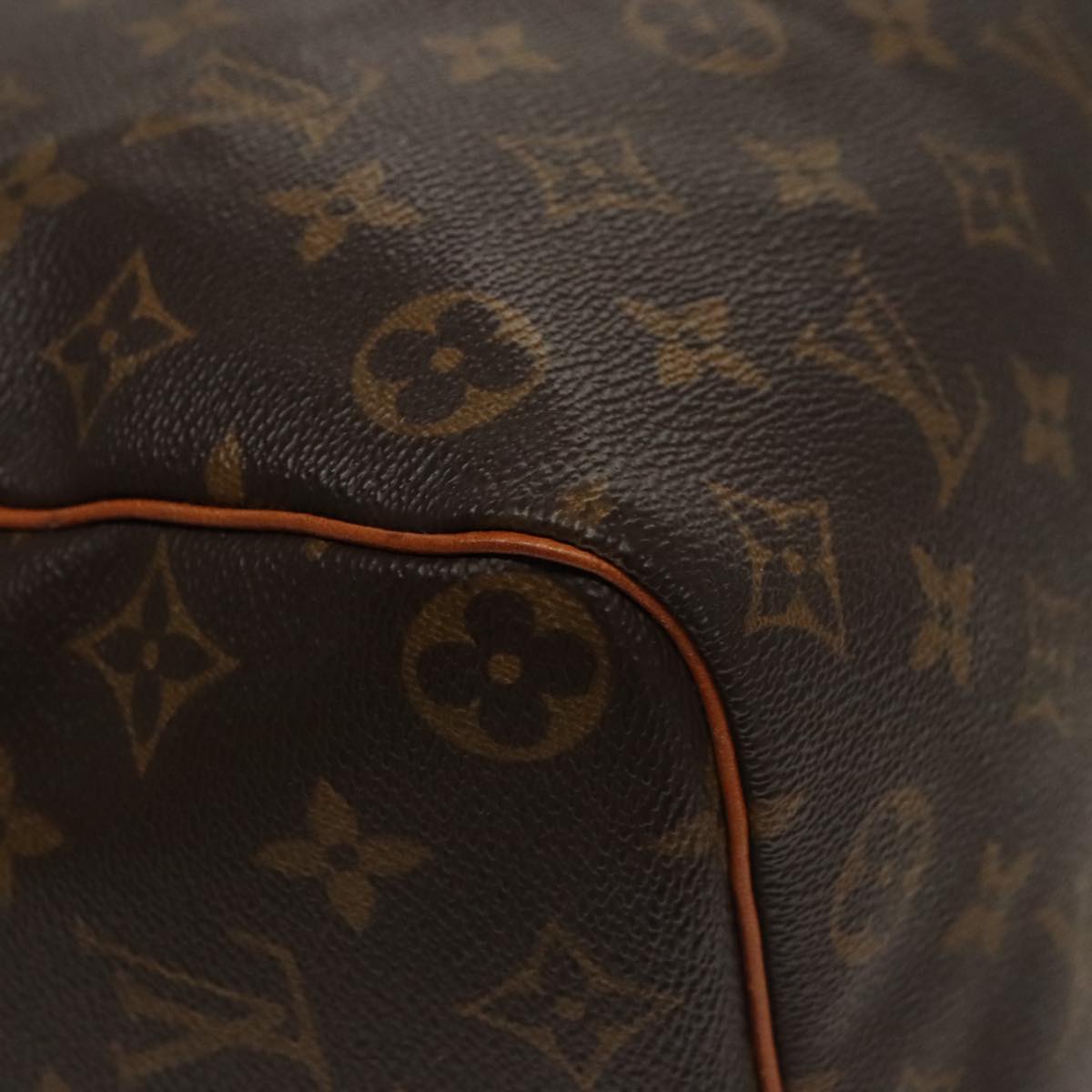 LOUIS VUITTON Monogram Speedy 35 Hand Bag M41524 LV Auth 101321