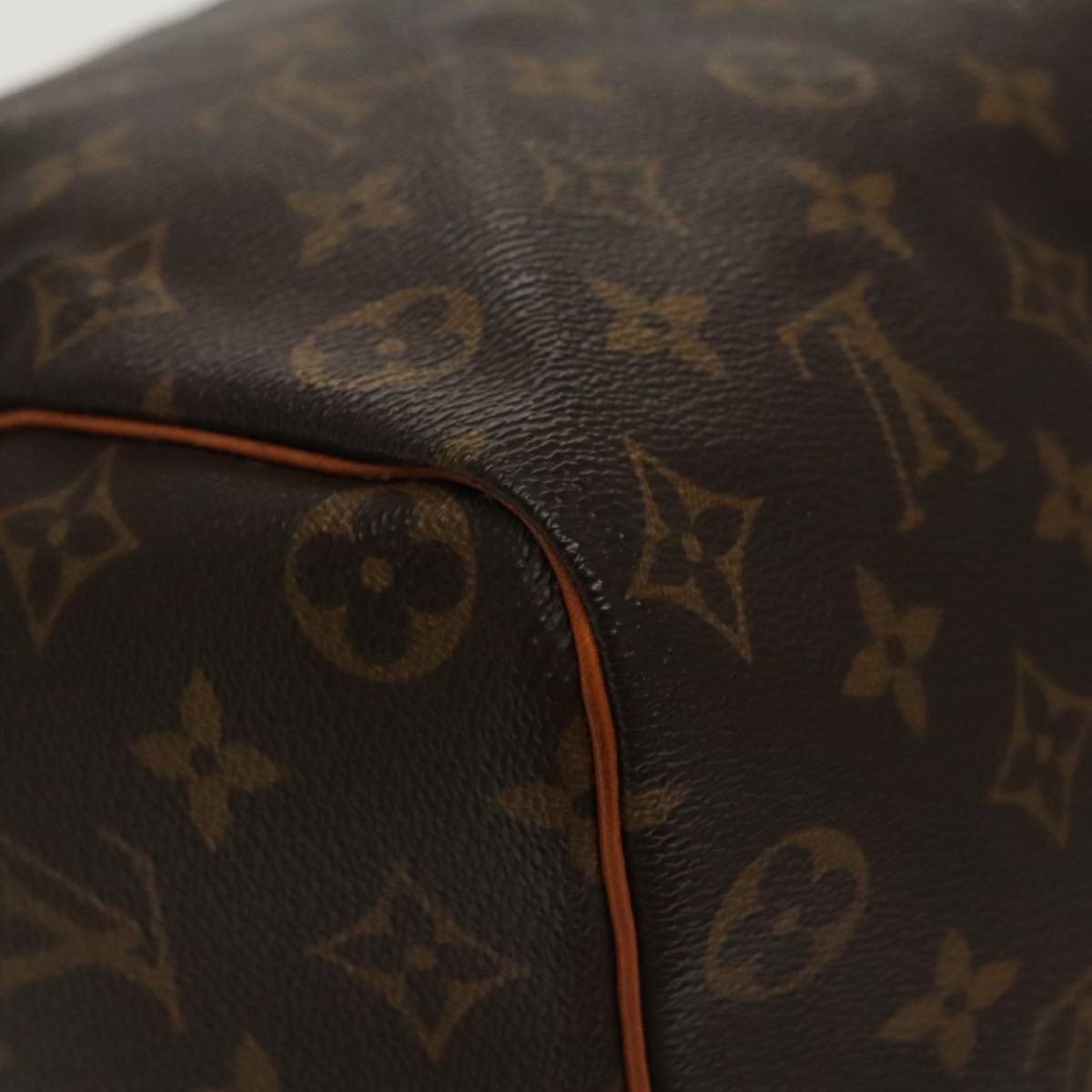 LOUIS VUITTON Monogram Speedy 35 Hand Bag M41524 LV Auth 101321