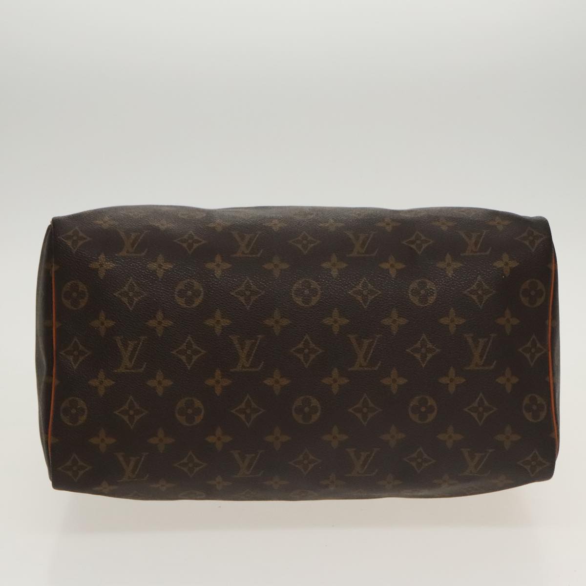 LOUIS VUITTON Monogram Speedy 35 Hand Bag M41524 LV Auth 101321