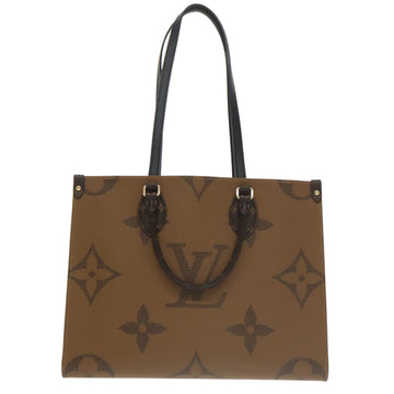 LOUIS VUITTON Monogram Reverse Giant On The Go MM Tote Bag M45321 Auth 101327SA - 0
