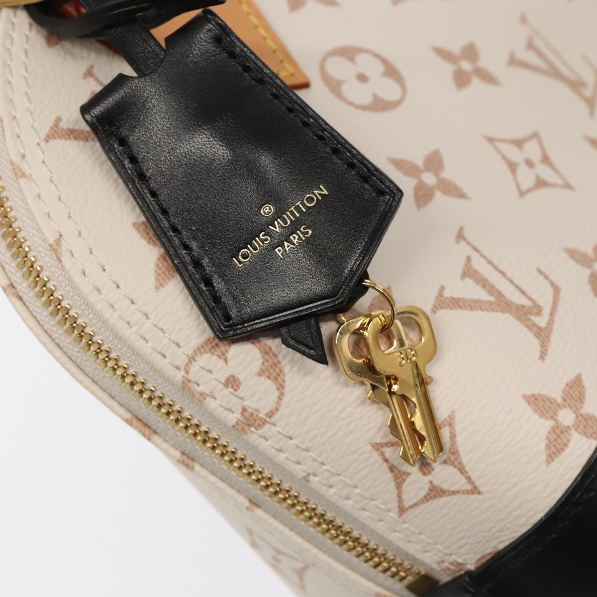 LOUIS VUITTON Monogram Dune Alma BB Hand Bag 2way M46922 LV Auth 101328S