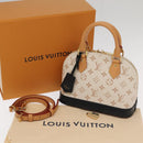 LOUIS VUITTON Monogram Dune Alma BB Hand Bag 2way M46922 LV Auth 101328SM-12
