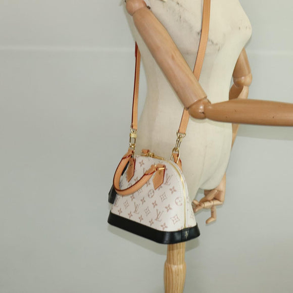 LOUIS VUITTON Monogram Dune Alma BB Hand Bag 2way M46922 LV Auth 101328SM