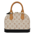 LOUIS VUITTON Monogram Dune Alma BB Hand Bag 2way M46922 LV Auth 101328SM-13