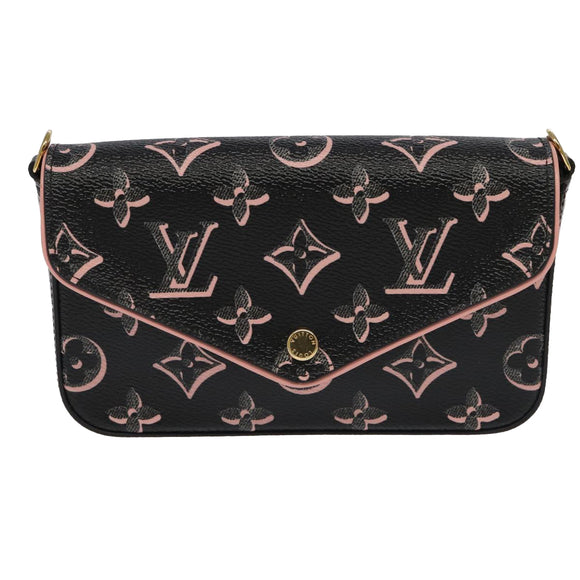LOUIS VUITTON Monogram Multi Pochette Felicie Pouch Pink M81471 LV Auth 101329SAM