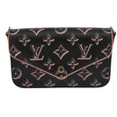 LOUIS VUITTON Monogram Multi Pochette Felicie Pouch Pink M81471 LV Auth 101329SA-2