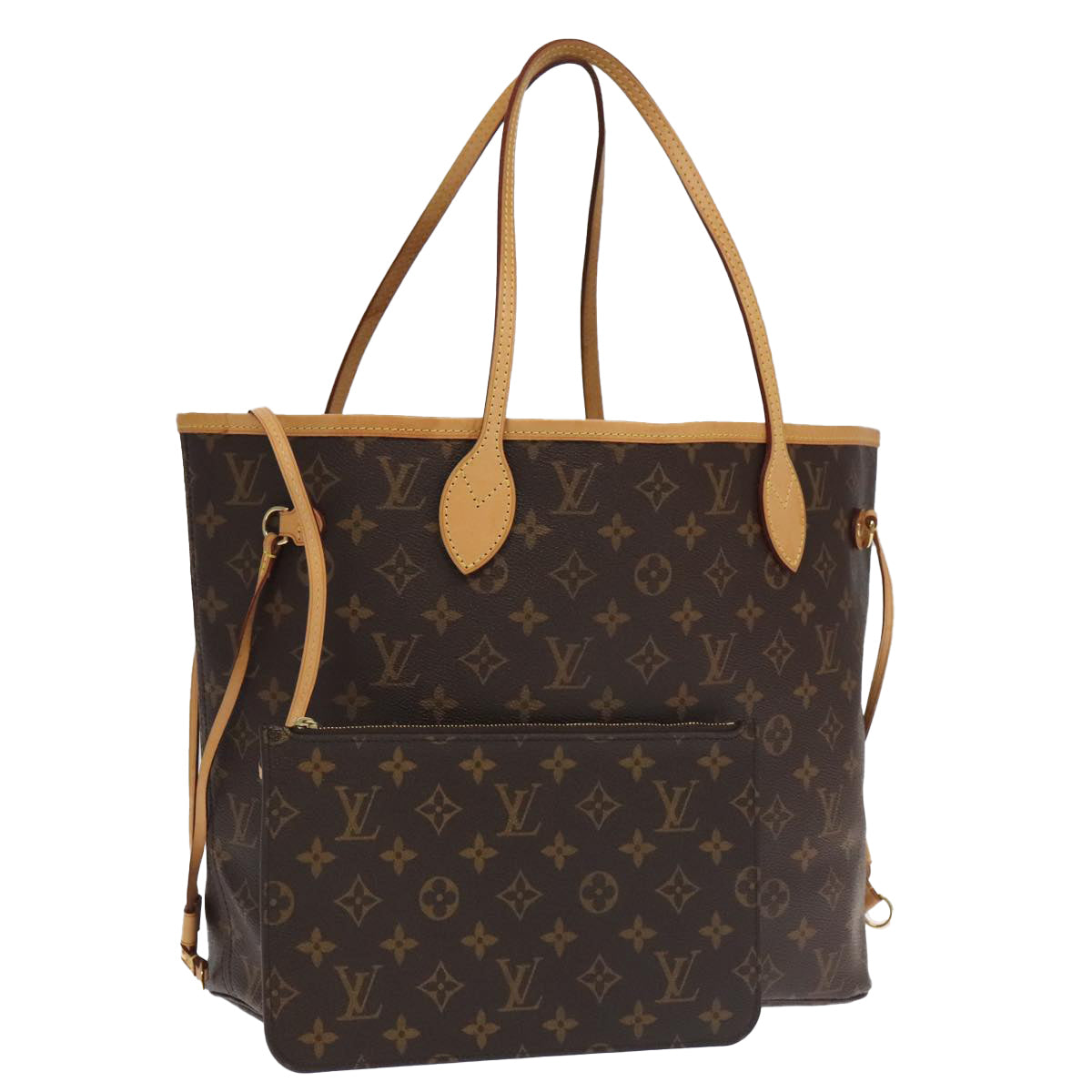 LOUIS VUITTON Monogram Neverfull MM Tote Bag M40156 LV Auth 101331A