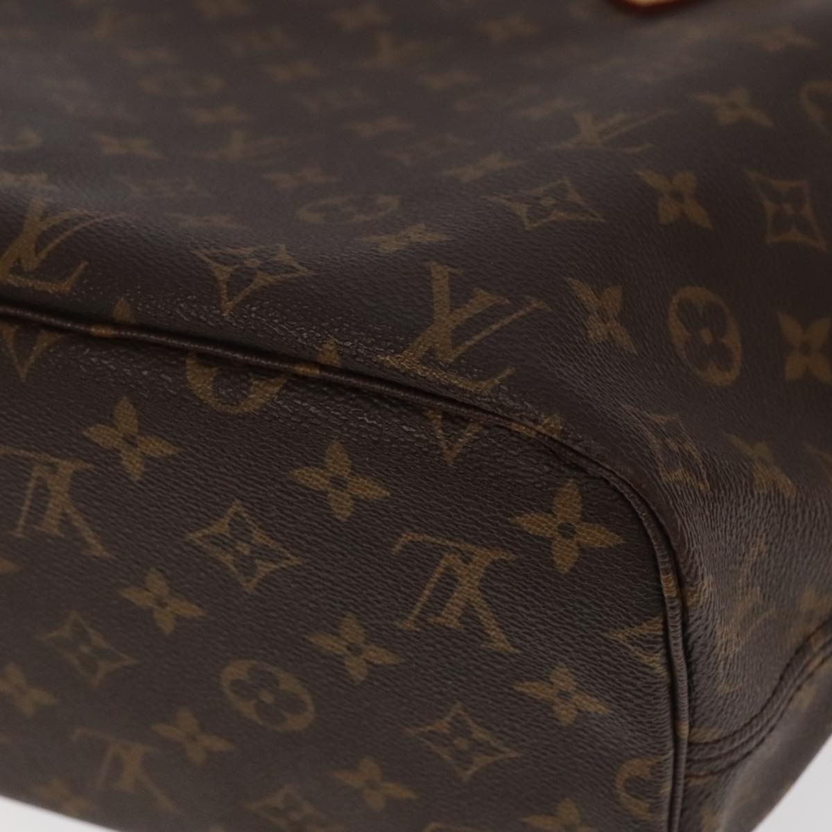 LOUIS VUITTON Monogram Neverfull MM Tote Bag M40156 LV Auth 101331A