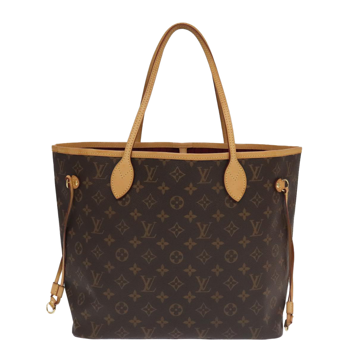 LOUIS VUITTON Monogram Neverfull MM Tote Bag M40156 LV Auth 101331A