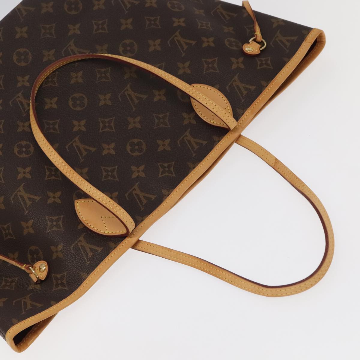 LOUIS VUITTON Monogram Neverfull MM Tote Bag M40156 LV Auth 101331A