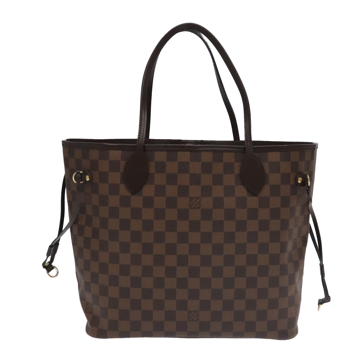 LOUIS VUITTON Damier Ebene Neverfull MM Tote Bag N51105 LV Auth 101332A - 0