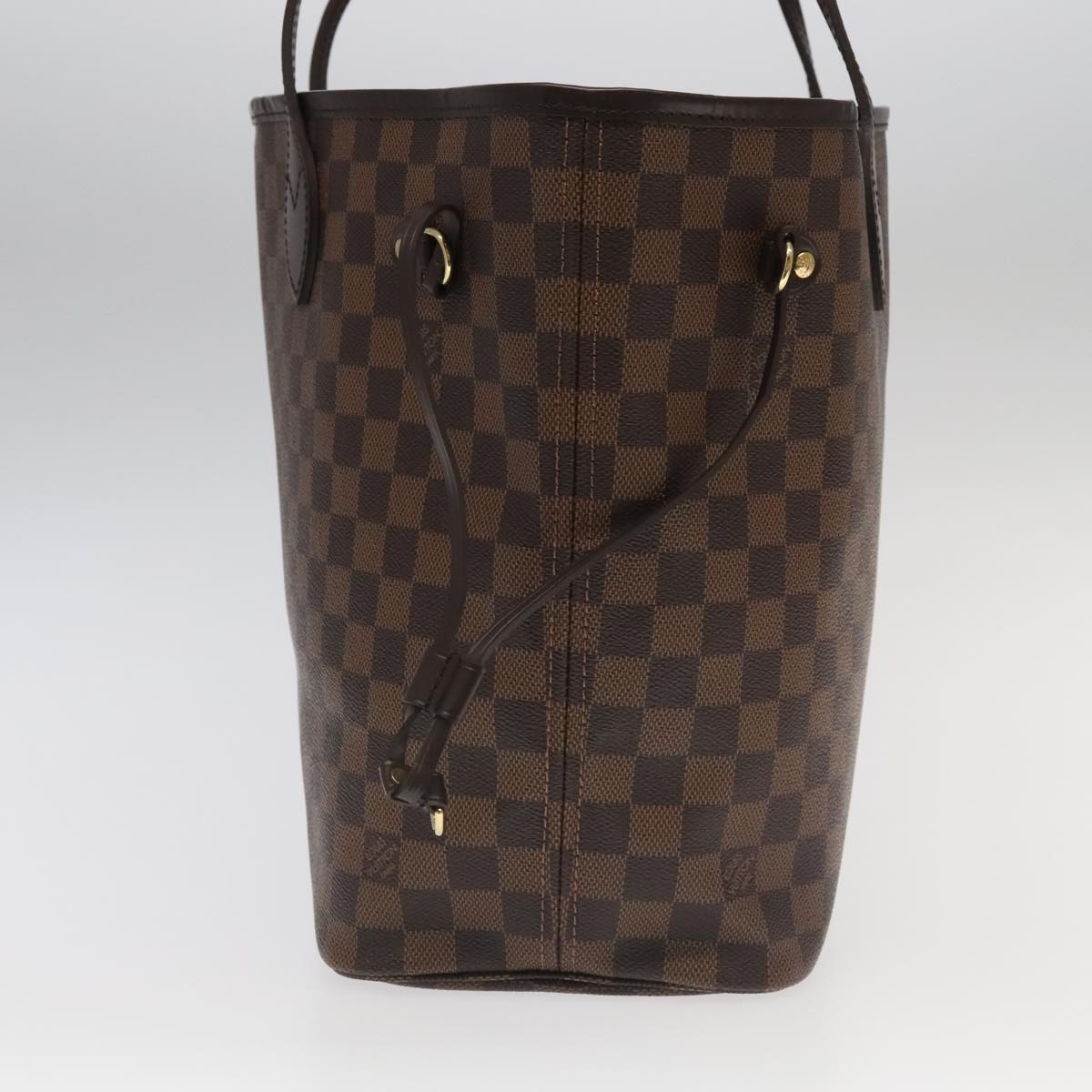 LOUIS VUITTON Damier Ebene Neverfull MM Tote Bag N51105 LV Auth 101332A