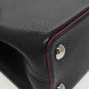 LOUIS VUITTON Parnasea Capusine BB Bag Leather 2way Black M94517 Auth 101337SA-10