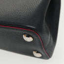 LOUIS VUITTON Parnasea Capusine BB Bag Leather 2way Black M94517 Auth 101337SA-13