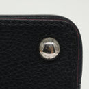 LOUIS VUITTON Parnasea Capusine BB Bag Leather 2way Black M94517 Auth 101337SA-14