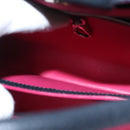 LOUIS VUITTON Parnasea Capusine BB Bag Leather 2way Black M94517 Auth 101337SA-24