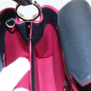 LOUIS VUITTON Parnasea Capusine BB Bag Leather 2way Black M94517 Auth 101337SA-25